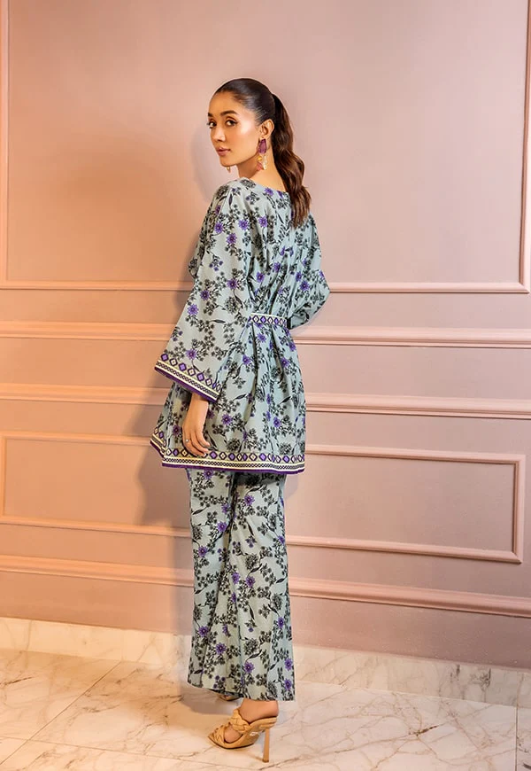 Ruby by Safwa Printed Fine Doria Cambric Unstitched 2Pc Suit